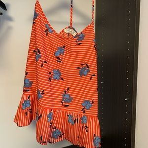 Spaghetti strap tank top